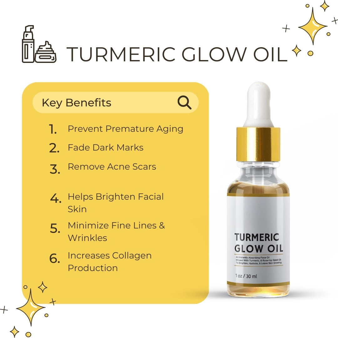 TURMERIC FACE OIL - Soft & Glowing Skin