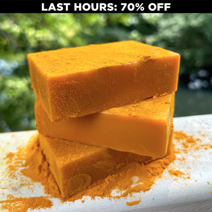 BrightSkin™ - Turmeric Brightening Soap (70% OFF)