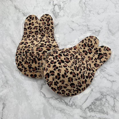 Brown Leopard Invisible Lift-Up Bra